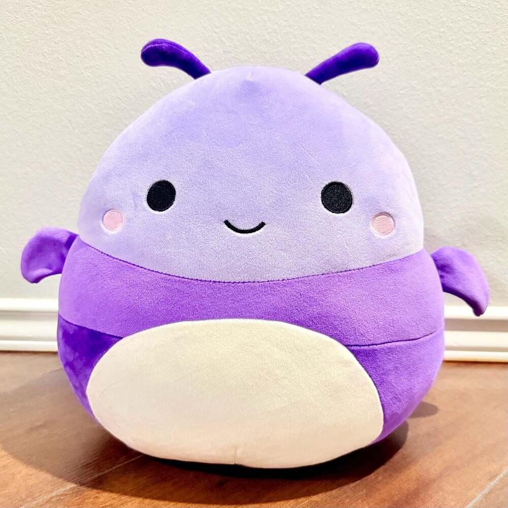 Squishmallows 12-inch Purple Butterfly Plush Toy